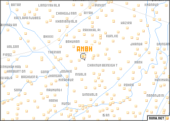 map of Ambh