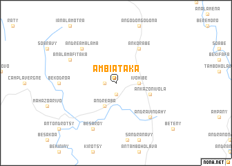 map of Ambiataka