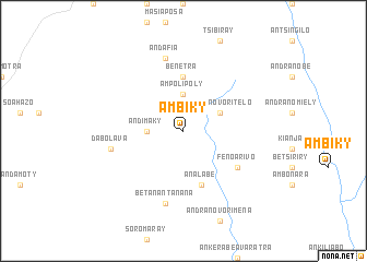 map of Ambiky