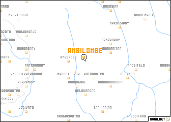 map of Ambilombe