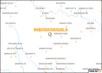 map of Ambinanimandala