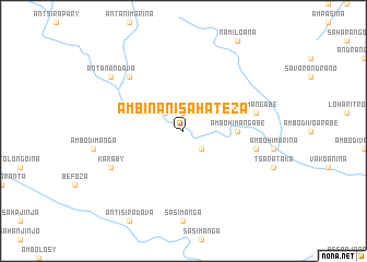map of Ambinanisahateza
