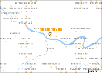 map of Ambinanybe