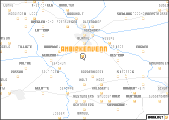 map of Am Birkenvenn