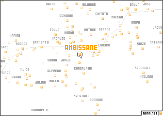map of Ambissane