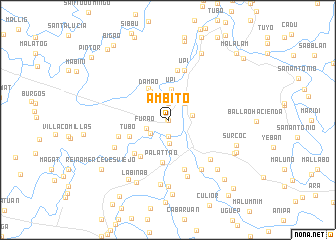 map of Ambito