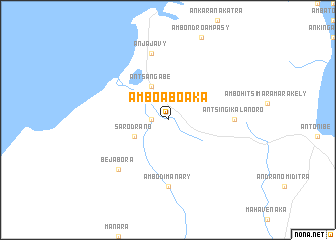 map of Amboaboaka