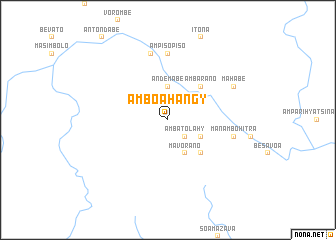 map of Amboahangy