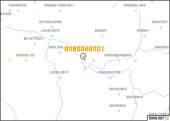 map of Amboahangy