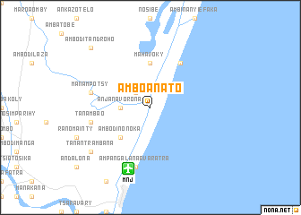 map of Amboanato
