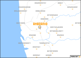 map of Amboanio