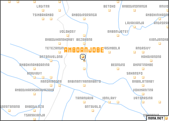 map of Amboanjobe