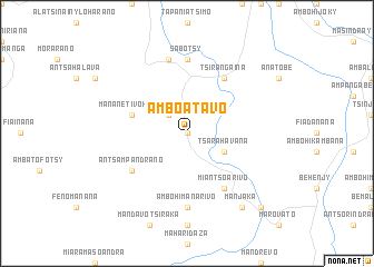 map of Amboatavo