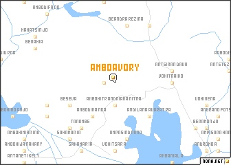 map of Amboavory