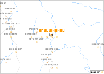 map of Ambodiadabo