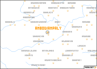 map of Ambodiampaly