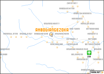 map of Ambodiangezoka