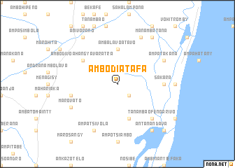 map of Ambodiatafa
