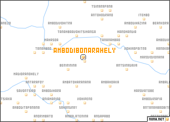 map of Ambodibonarahely