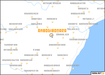 map of Ambodibonara