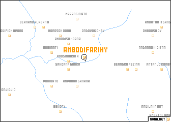 map of Ambodifarihy