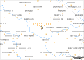 map of Ambodilafa