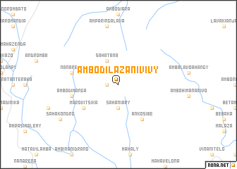 map of Ambodilazanivivy