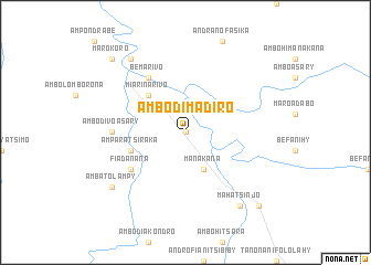 map of Ambodimadiro