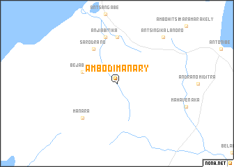 map of Ambodimanary
