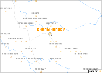 map of Ambodimanary