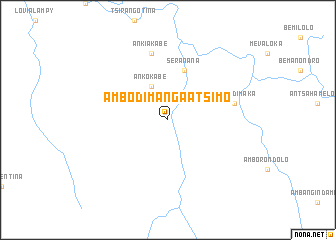 map of Ambodimanga Atsimo