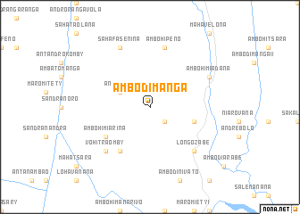 map of Ambodimanga