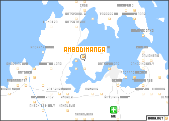 map of Ambodimanga