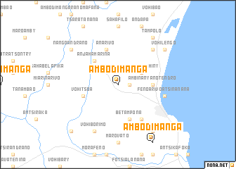 map of Ambodimanga