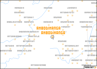 map of Ambodimanga