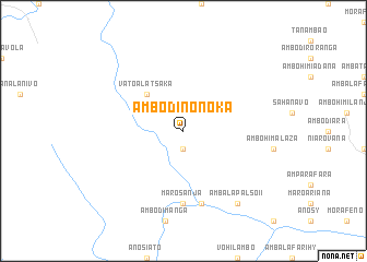 map of Ambodinonoka