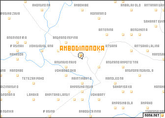 map of Ambodinonoka