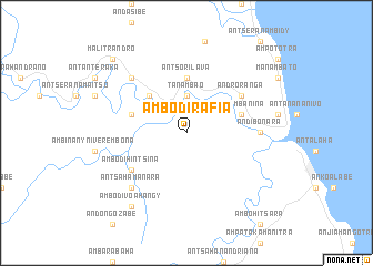 map of Ambodirafia