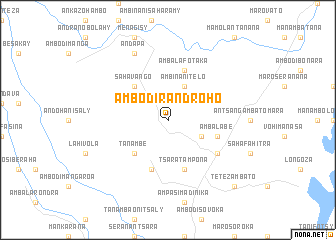 map of Ambodirandroho