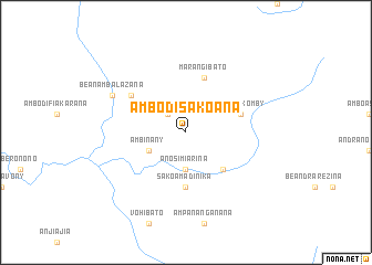 map of Ambodisakoana