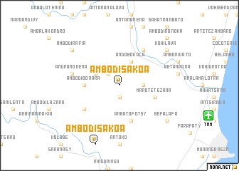 map of Ambodisakoa