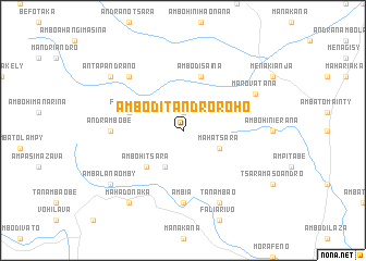 map of Amboditandroroho