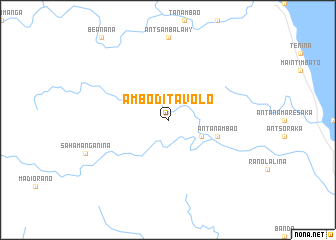 map of Amboditavolo