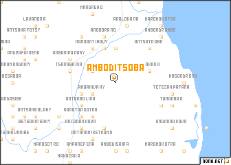 map of Amboditsoba