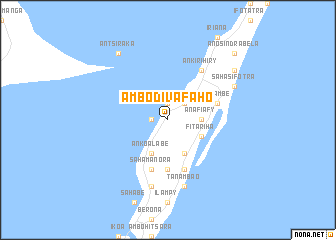 map of Ambodivafaho