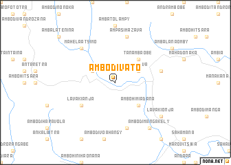 map of Ambodivato
