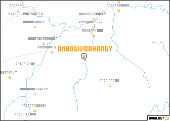 map of Ambodivoahangy