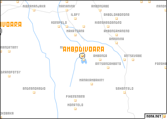 map of Ambodivoara