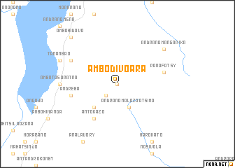 map of Ambodivoara