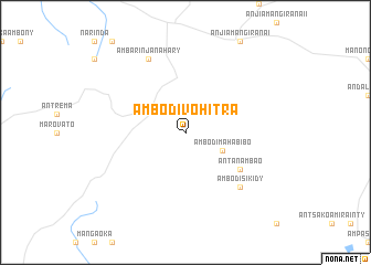 map of Ambodivohitra